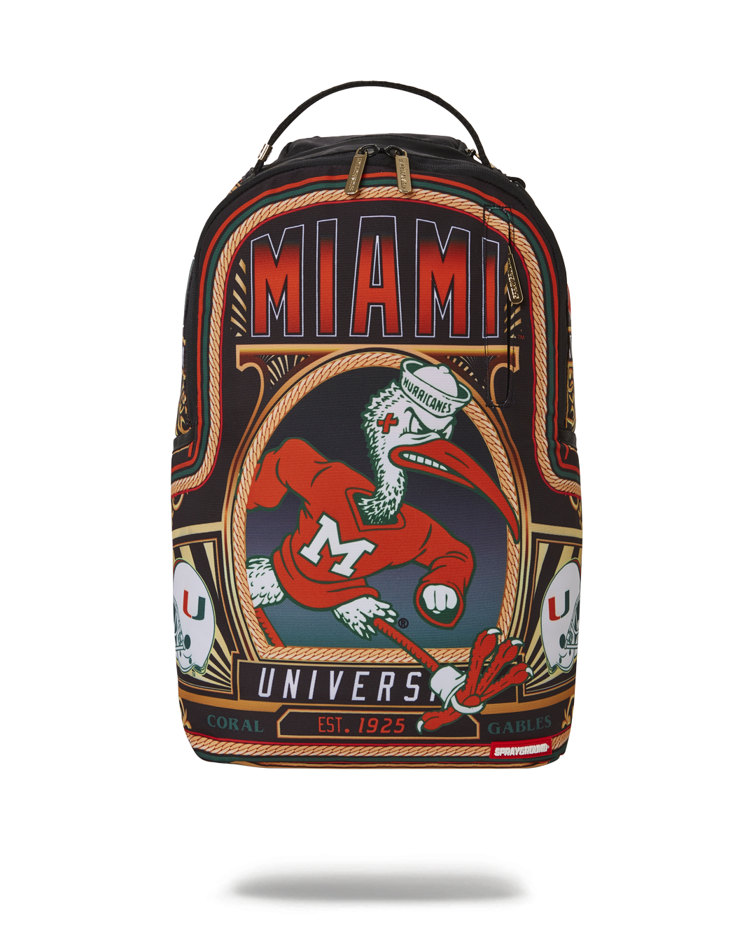 Limited Edition UNIVERSITY OF MIAMI BACKPACK DLXR
