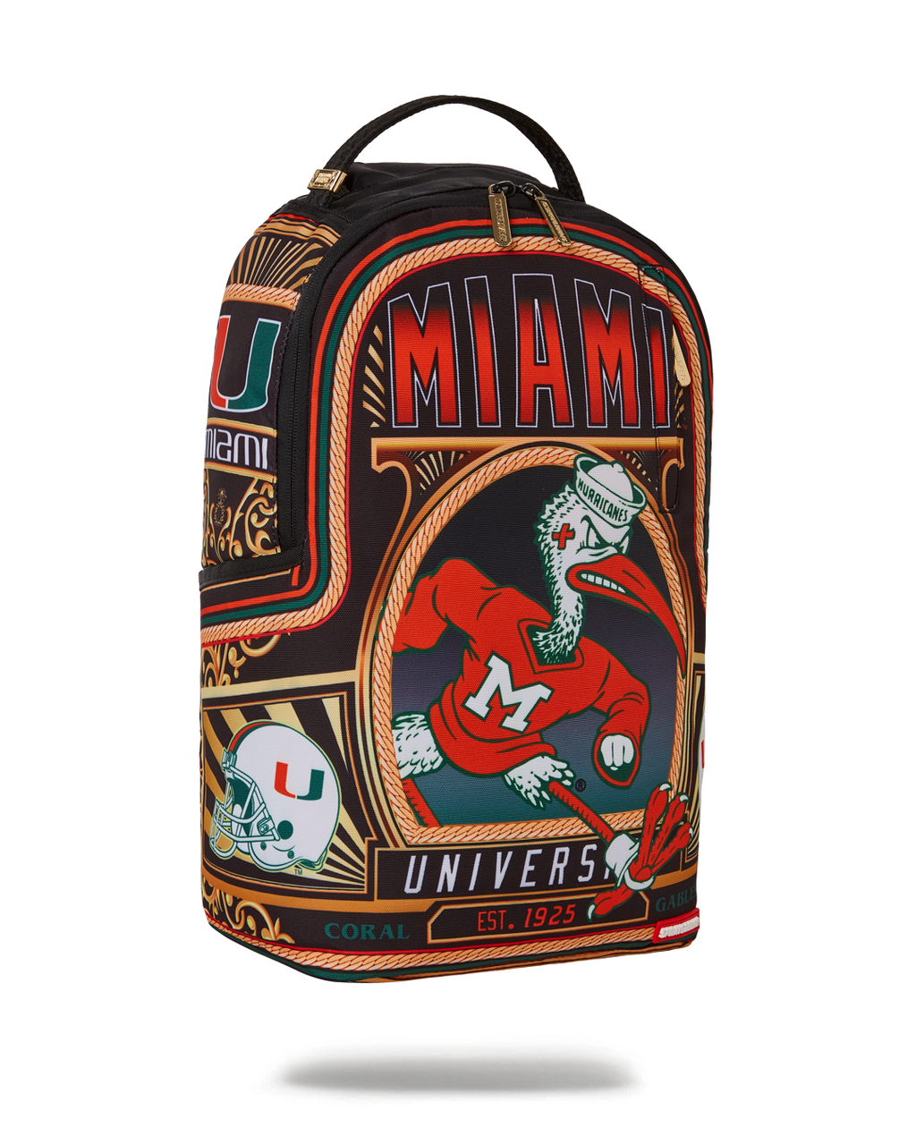 Limited Edition UNIVERSITY OF MIAMI BACKPACK DLXR