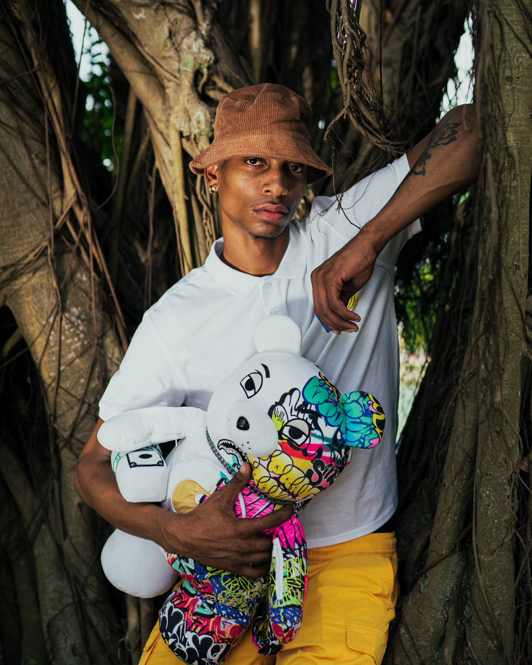 Limited Edition HALF GRAFF MONEYBEAR TEDDYBEAR BACKPACK