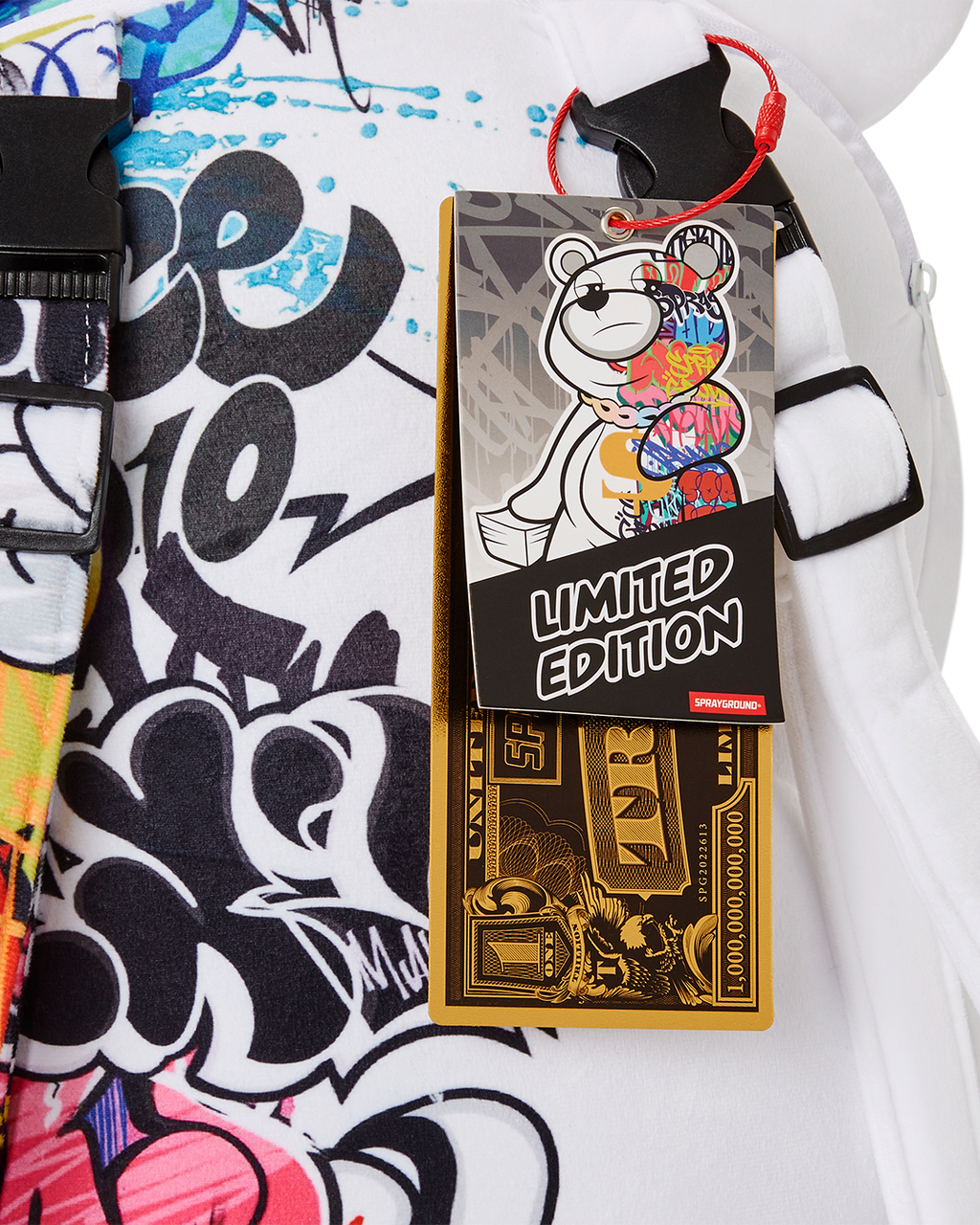 Limited Edition HALF GRAFF MONEYBEAR TEDDYBEAR BACKPACK