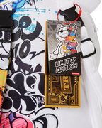 Limited Edition HALF GRAFF MONEYBEAR TEDDYBEAR BACKPACK