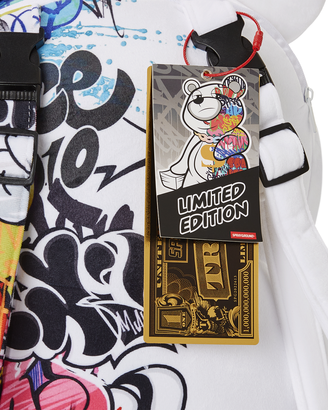 Limited Edition HALF GRAFF MONEYBEAR TEDDYBEAR BACKPACK
