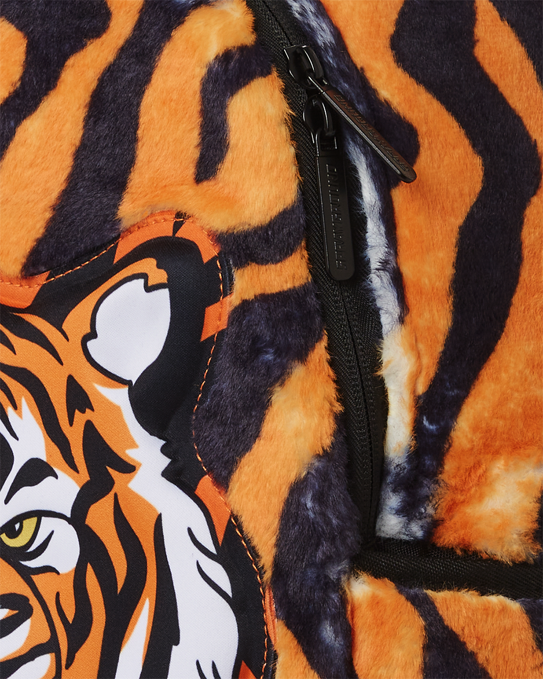 Limited Edition TIGER COZY VELOUR FUR BACKPACK