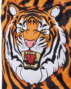Limited Edition TIGER COZY VELOUR FUR BACKPACK