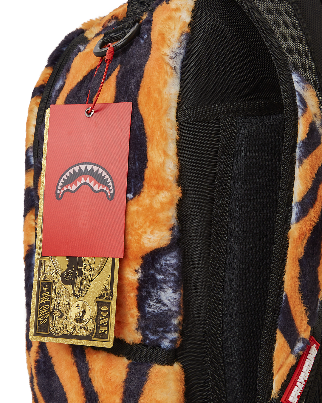 Limited Edition TIGER COZY VELOUR FUR BACKPACK