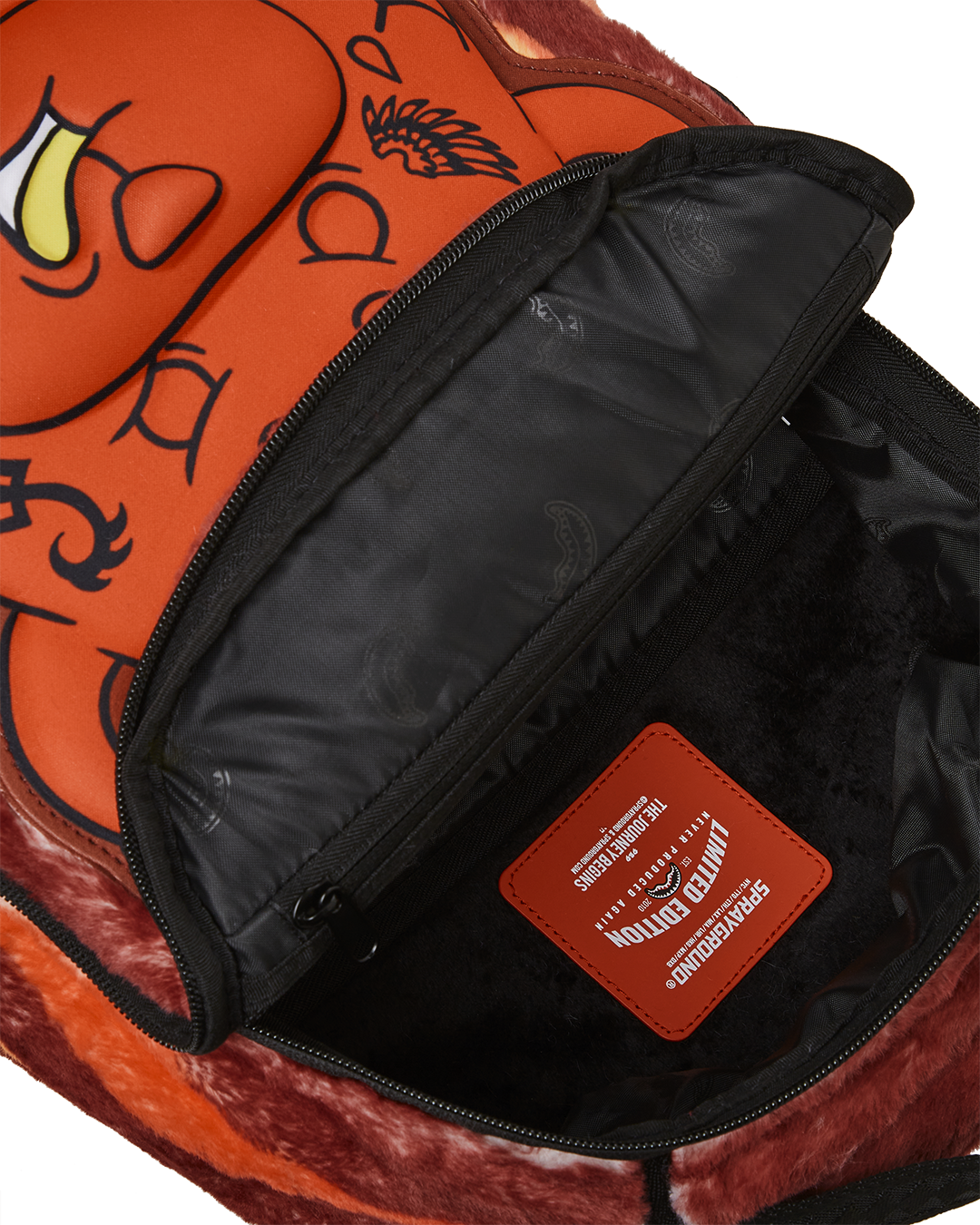 Limited Edition DIABLO COZY VELOUR FUR BACKPACK