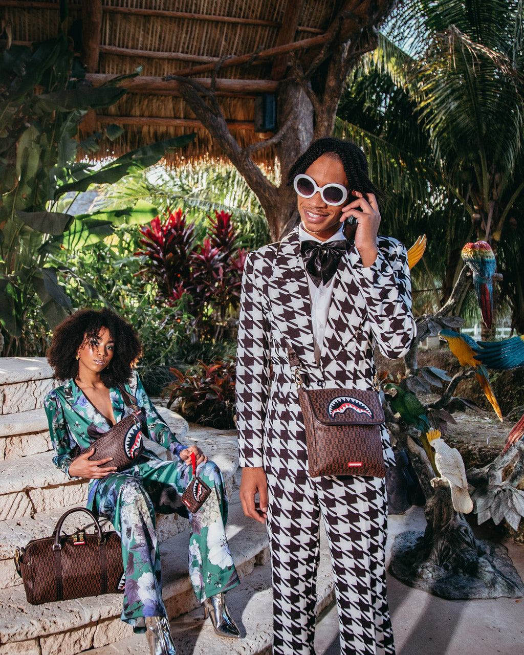 Limited Edition CASHIN CHECKS SHOULDER BAG