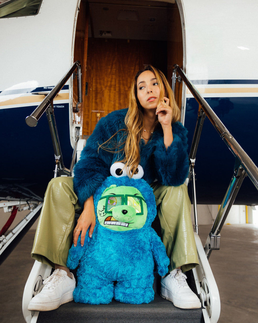 Limited Edition MONEY COOKIE BEAR TEDDYBEAR BACKPACK