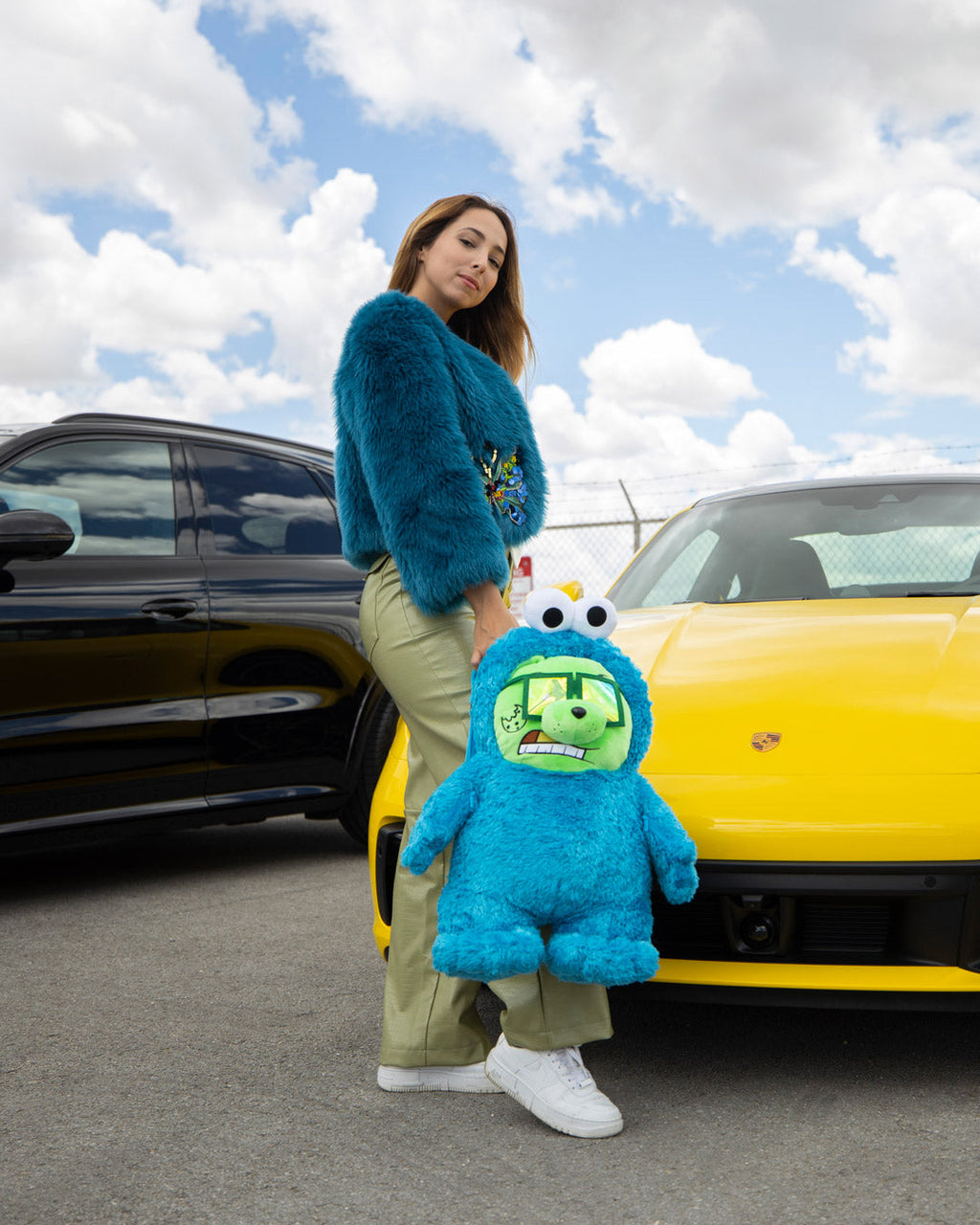 Limited Edition MONEY COOKIE BEAR TEDDYBEAR BACKPACK