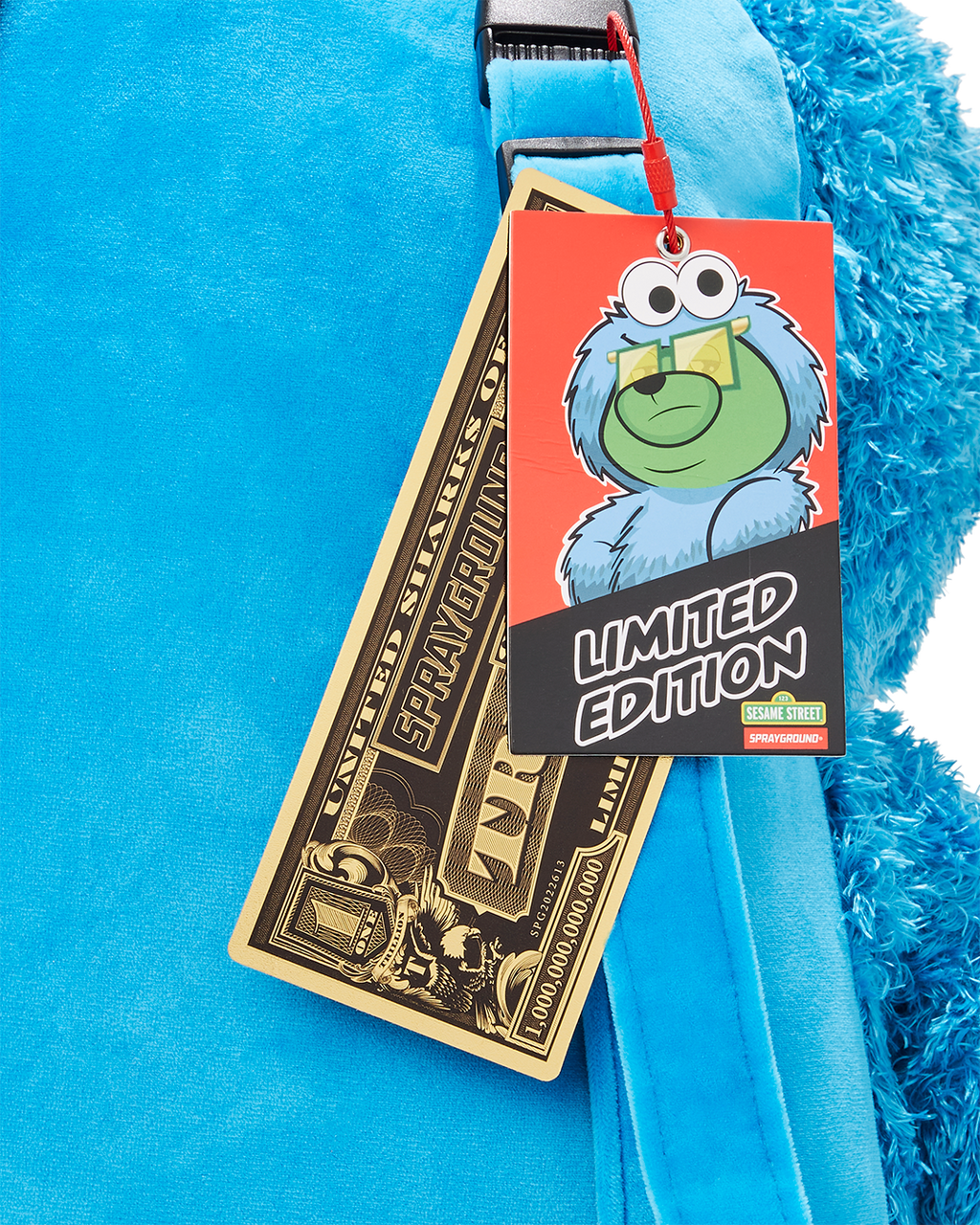 Limited Edition MONEY COOKIE BEAR TEDDYBEAR BACKPACK