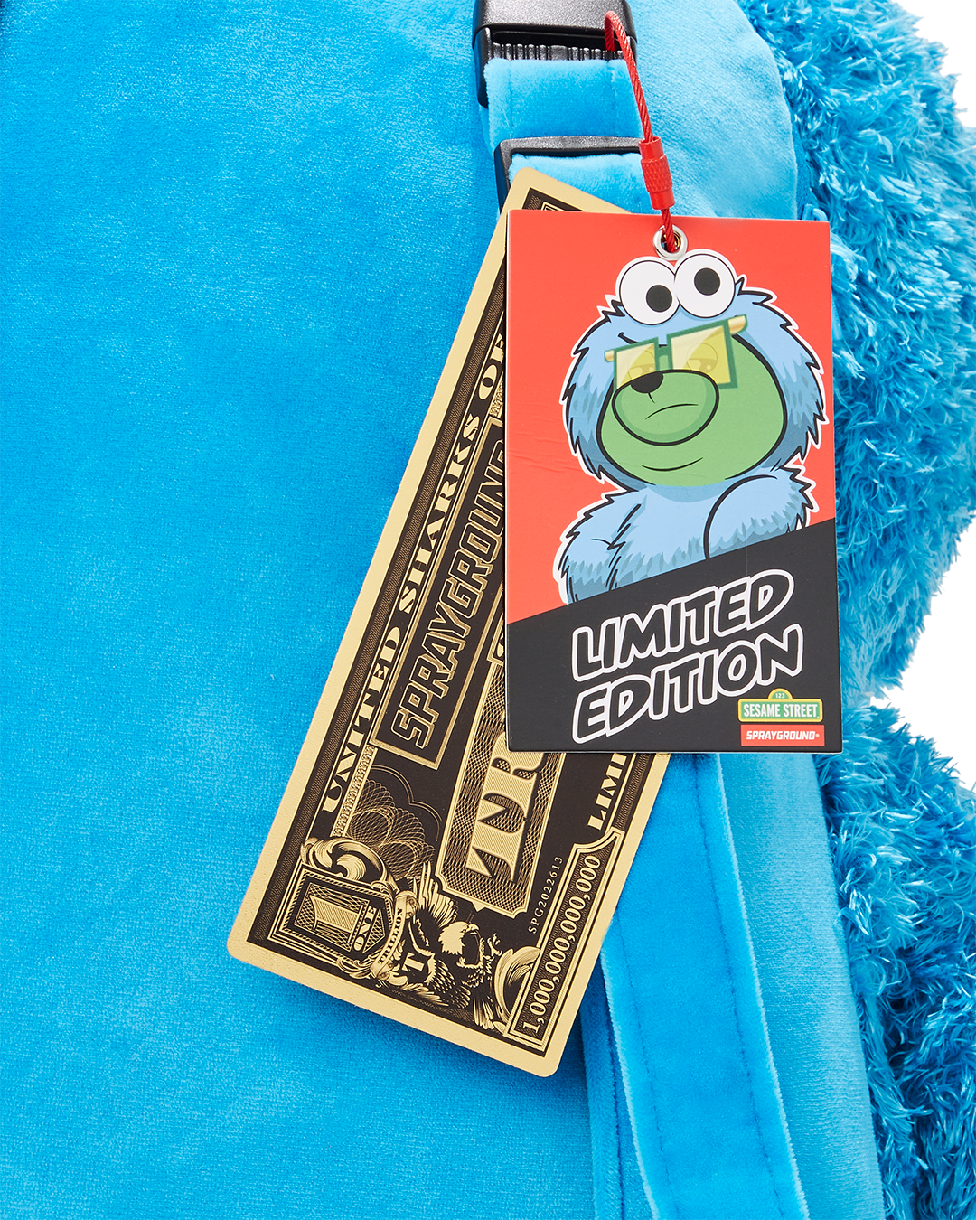Limited Edition MONEY COOKIE BEAR TEDDYBEAR BACKPACK