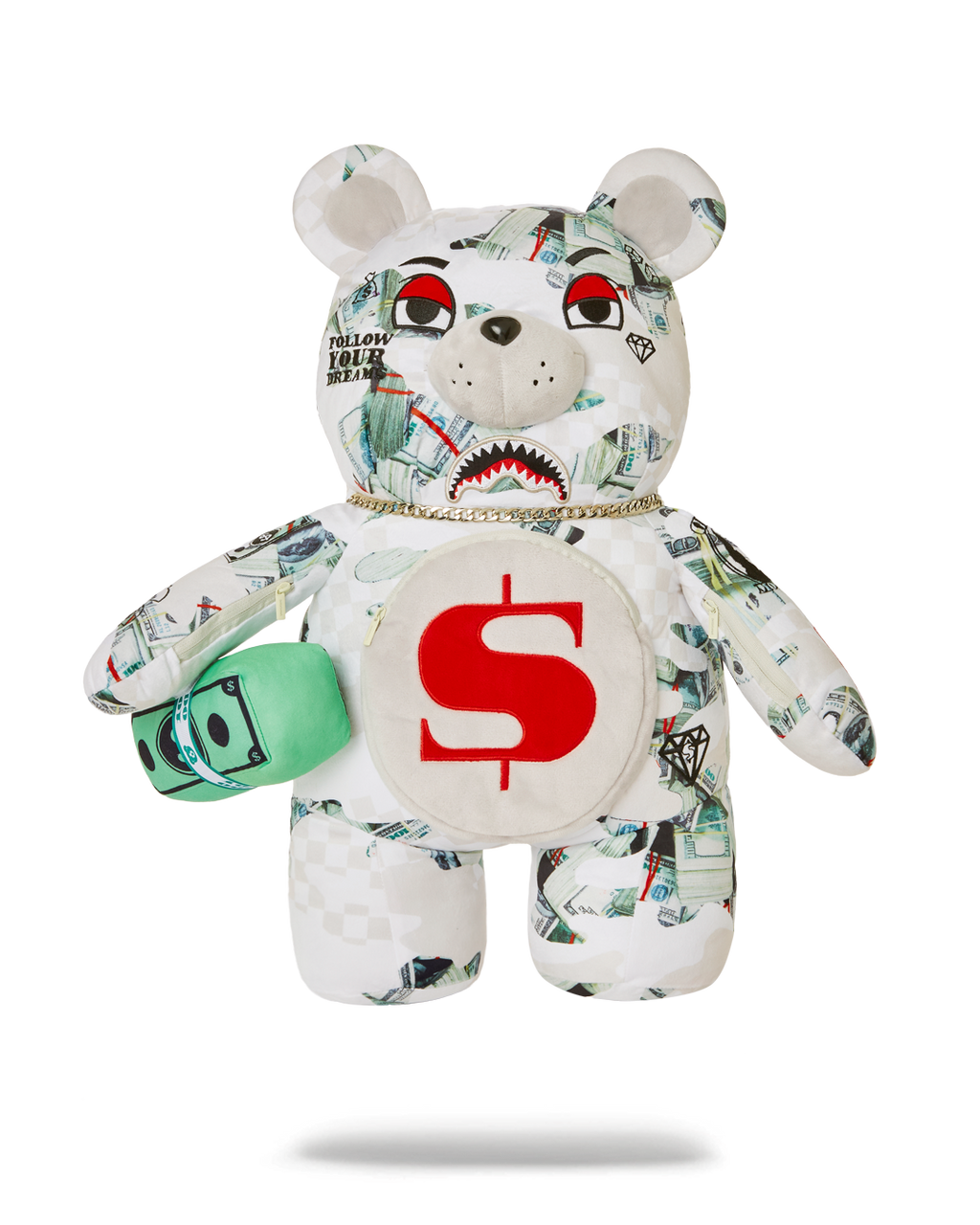 Limited Edition FEROCIOU MONEYBEAR TEDDYBEAR BACKPACK