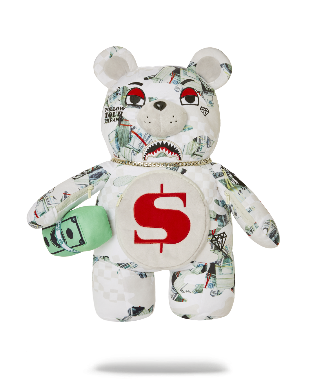 Limited Edition FEROCIOU MONEYBEAR TEDDYBEAR BACKPACK