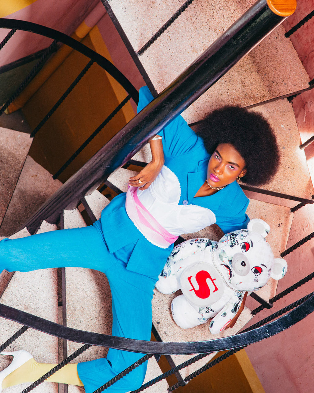 Limited Edition FEROCIOU MONEYBEAR TEDDYBEAR BACKPACK