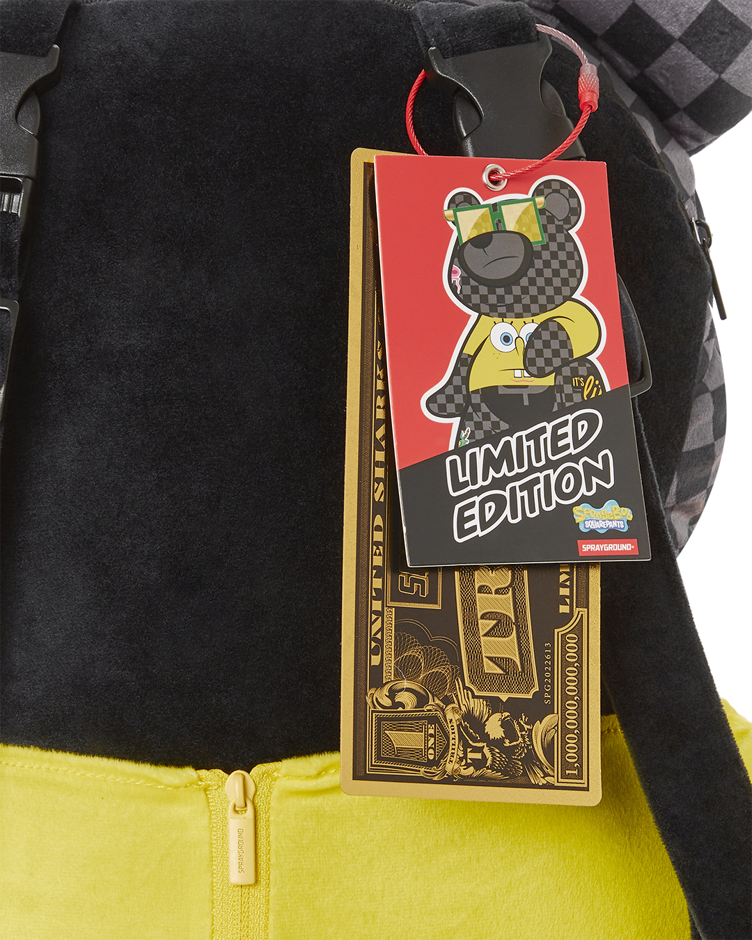Limited Edition SPONGEBOB MONEYBEAR TEDDYBEAR BACKPACK