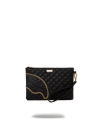 Limited Edition LEVELED UP SPLIT QUILT SHARK CROSSOVER CLUTCH