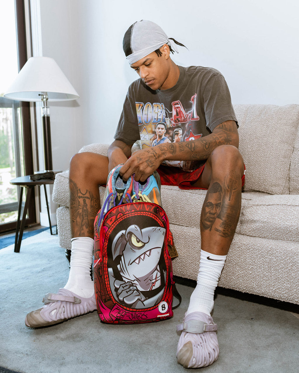 Limited Edition REEF SHARK BACKPACK SHAREEF ONEAL COLLAB