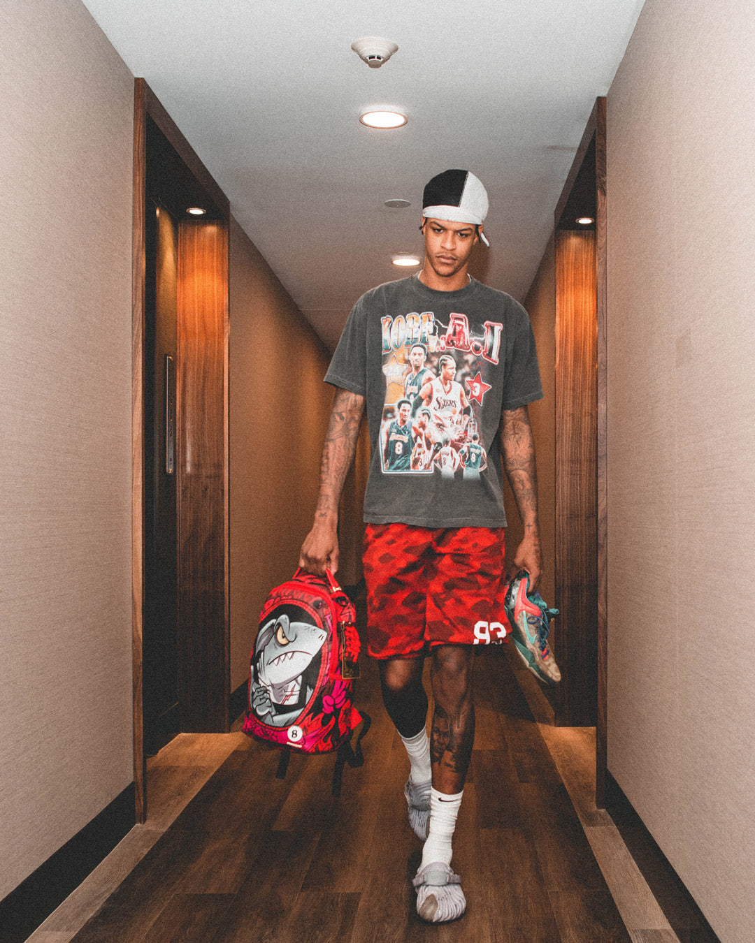 Limited Edition REEF SHARK BACKPACK SHAREEF ONEAL COLLAB