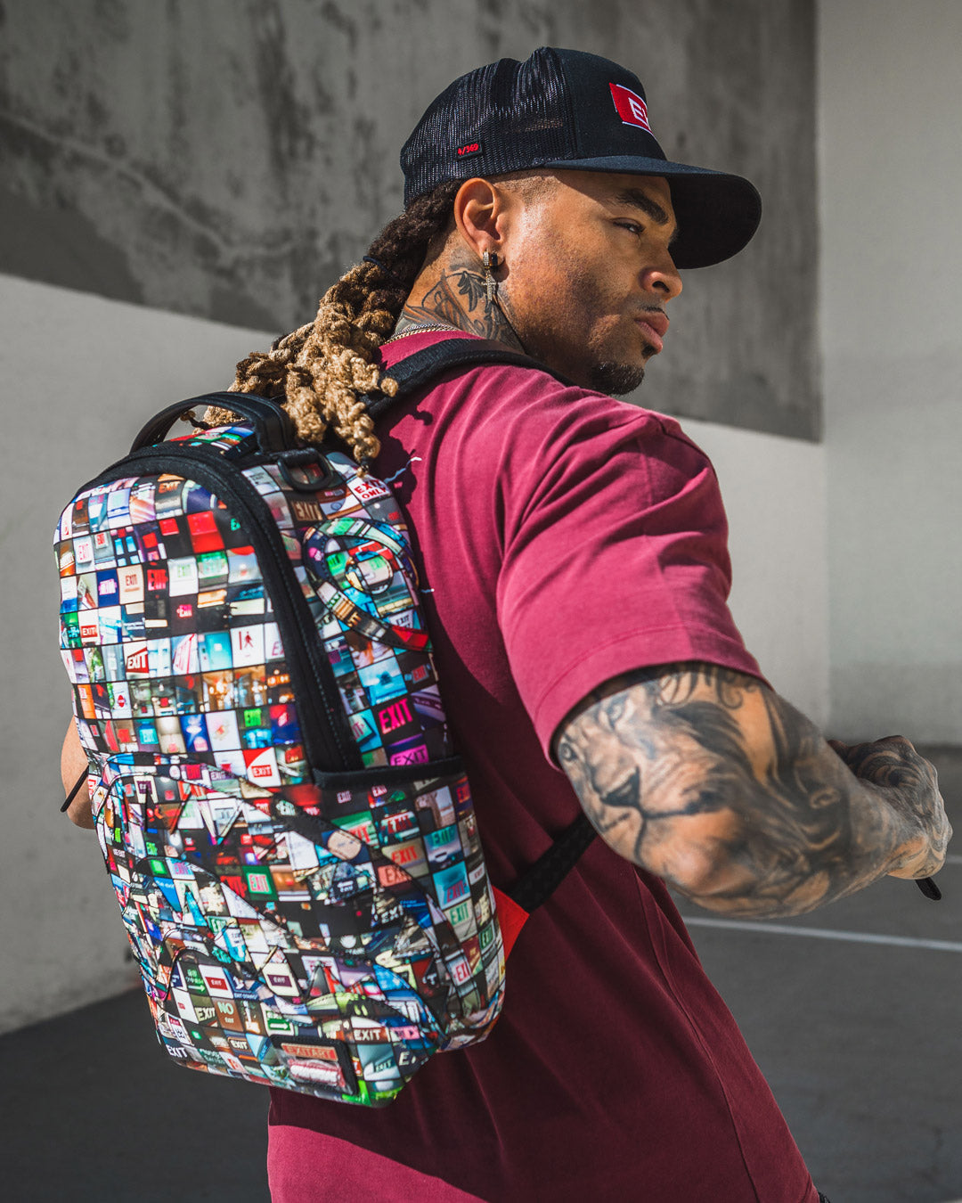Limited Edition EXIT ART COLLAB BACKPACK DLXV