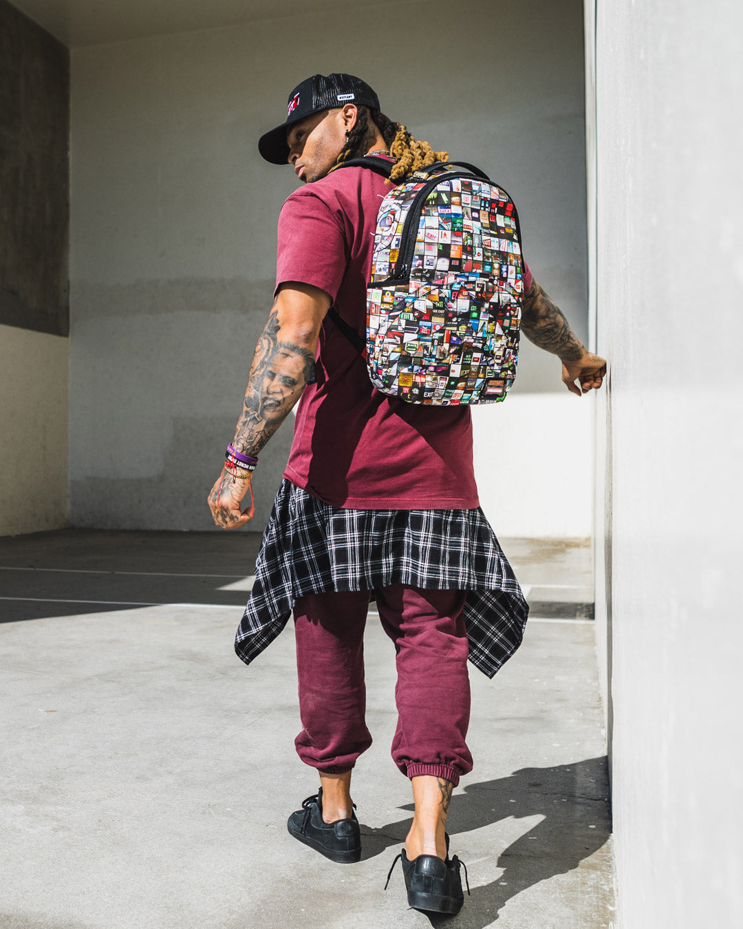 Limited Edition EXIT ART COLLAB BACKPACK DLXV