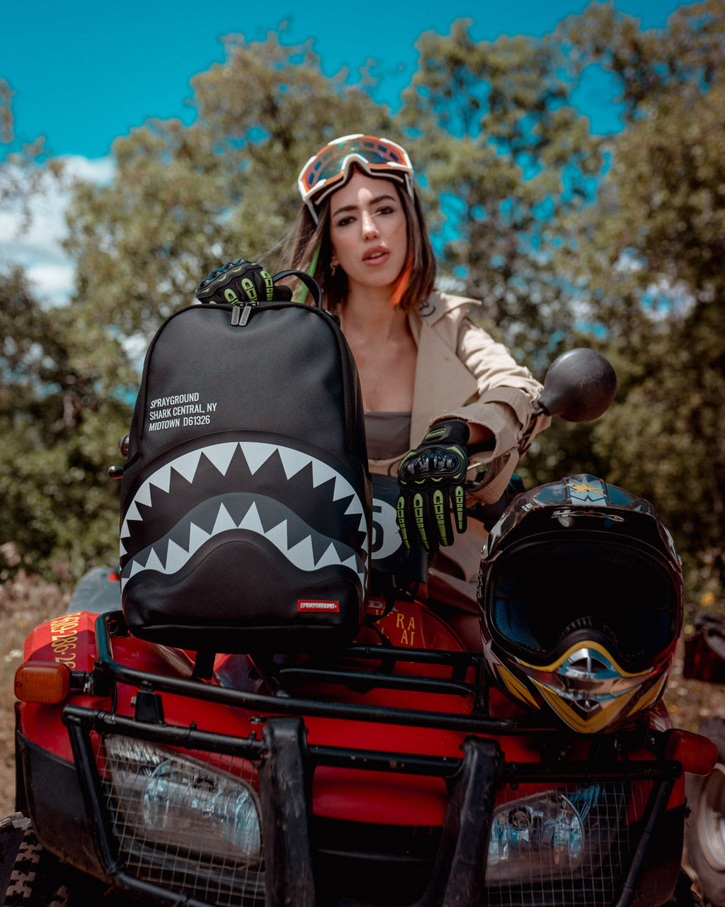 Limited Edition SHARK CENTRAL GREYTONE BACKPACK DLXV