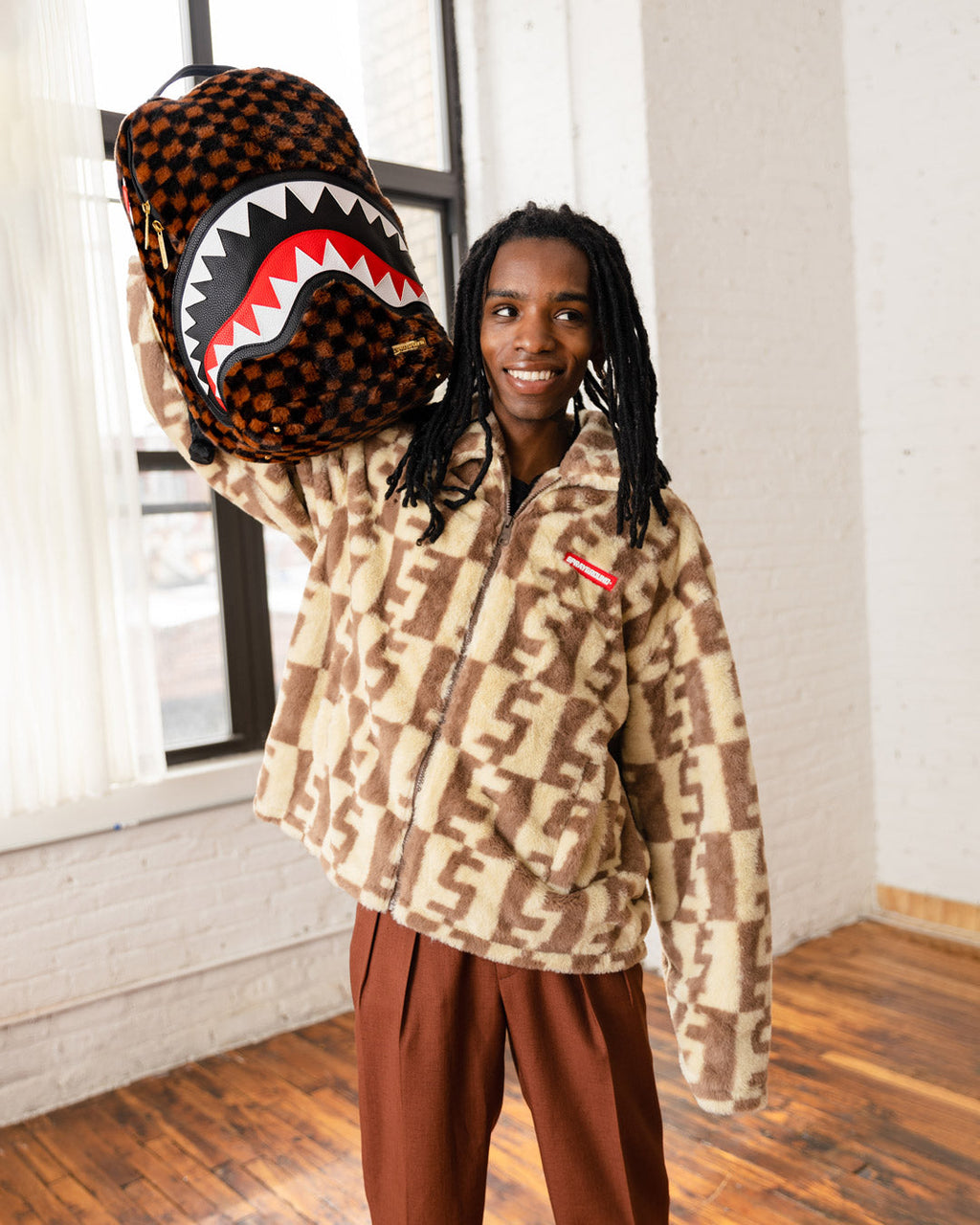 Limited Edition FURRR SHARKS IN PARIS BACKPACK DLXV
