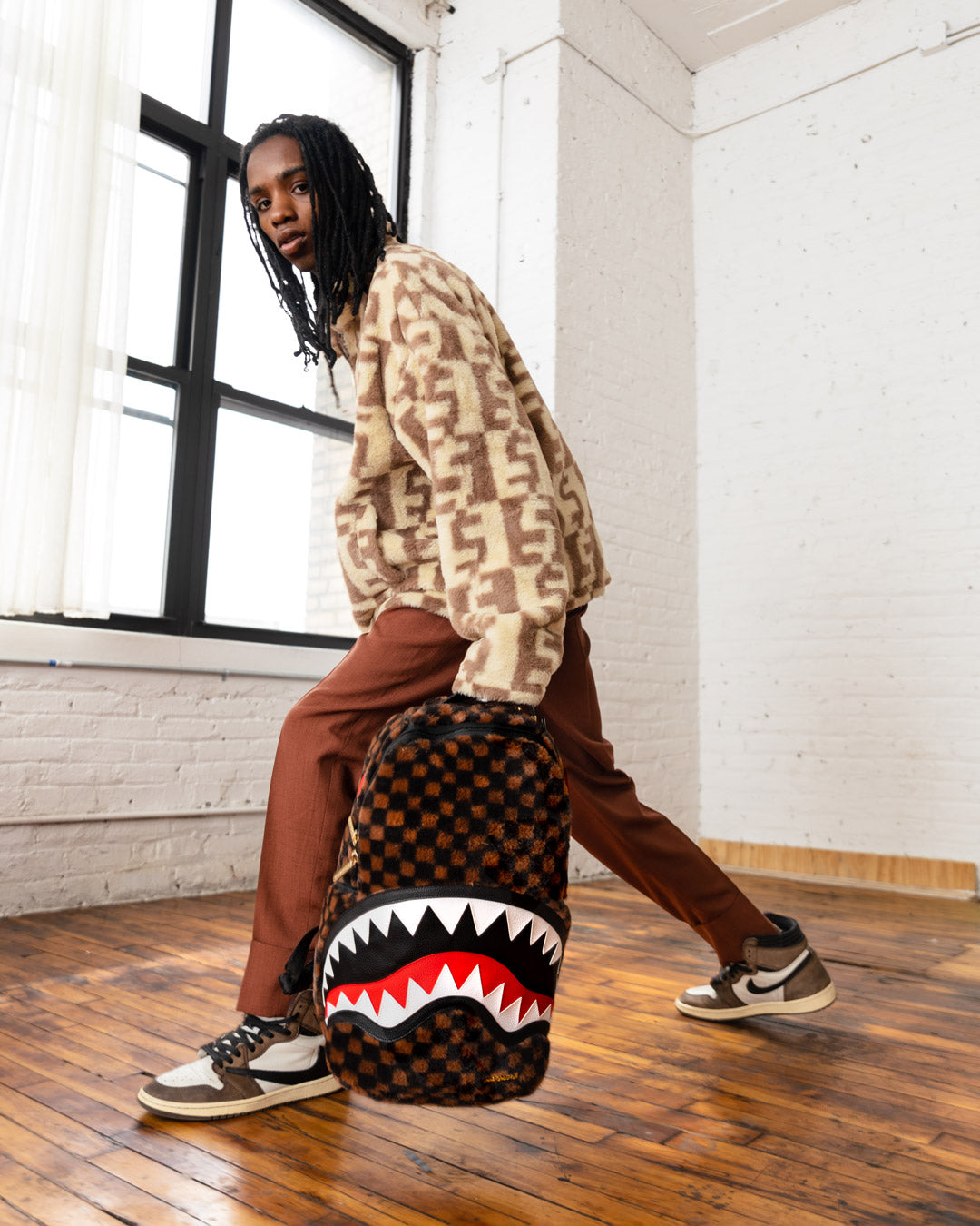 Limited Edition FURRR SHARKS IN PARIS BACKPACK DLXV