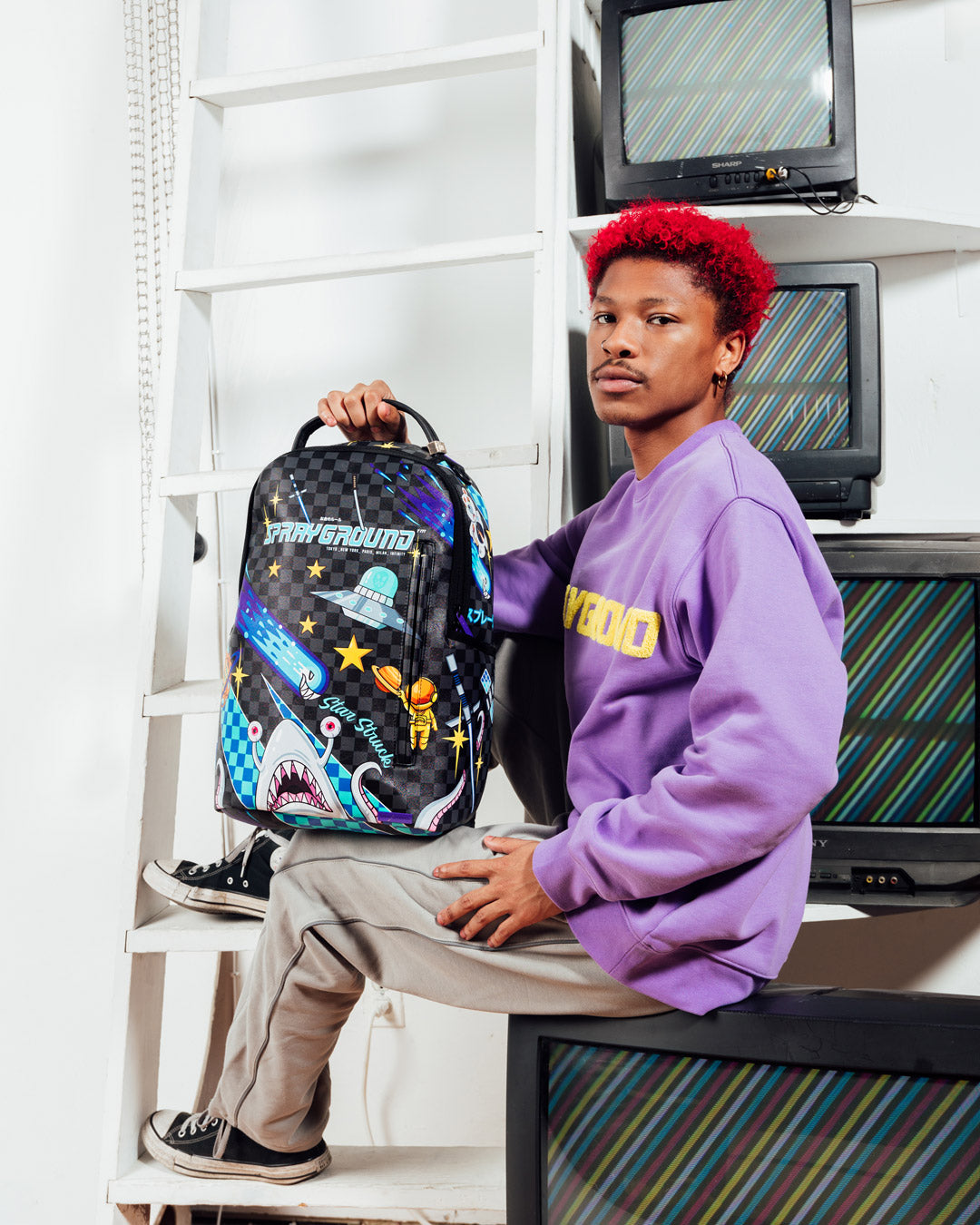Limited Edition WTF ALIEN INVASION BACKPACK DLXV