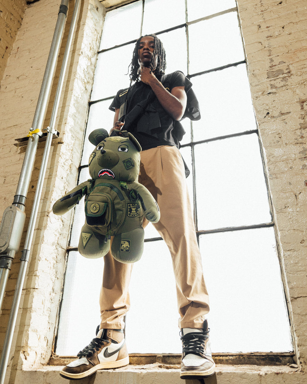 Limited Edition SPECIAL OPS FULL THROTTLE MONEYBEAR TEDDYBEAR BACKPACK