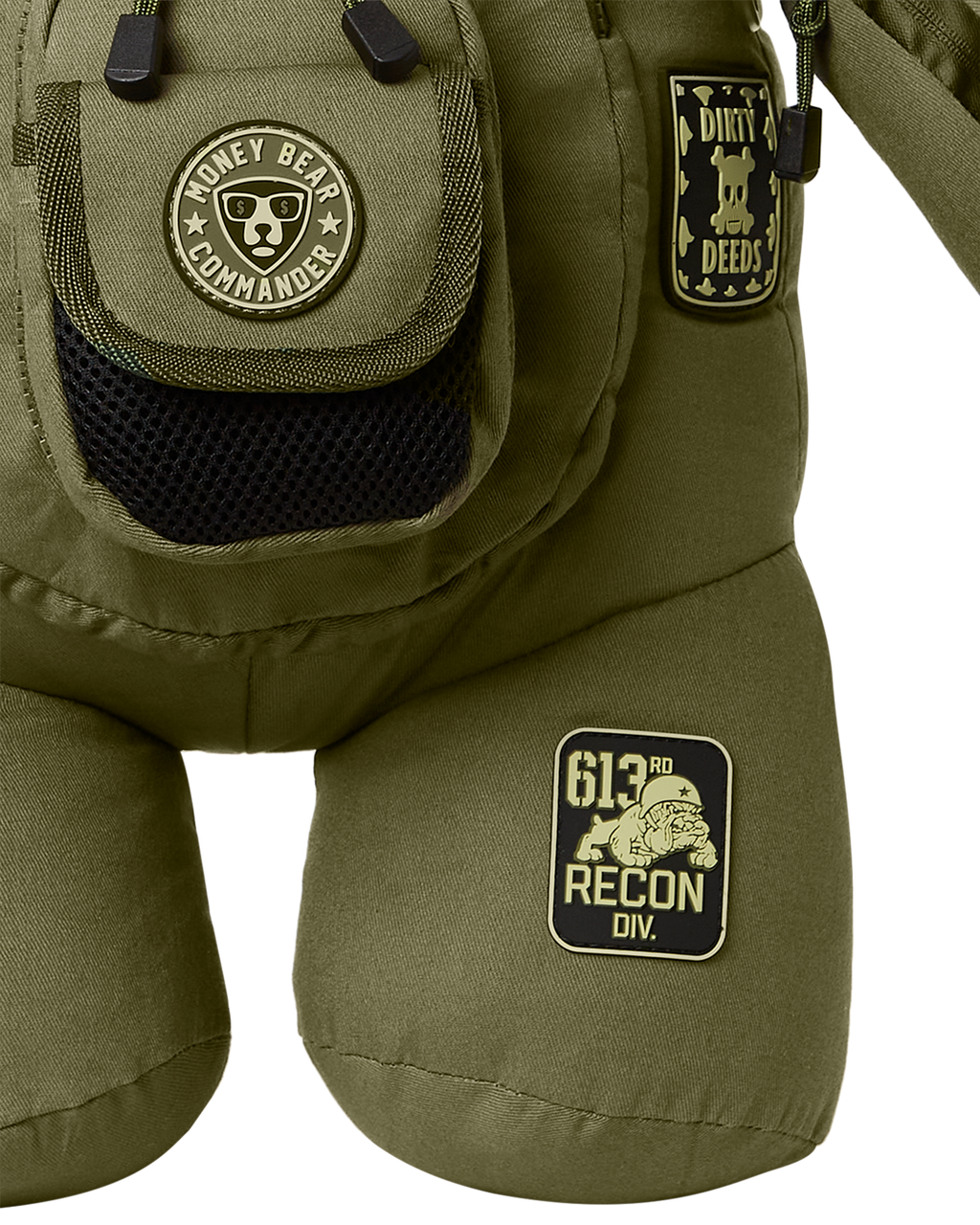 Limited Edition SPECIAL OPS FULL THROTTLE MONEYBEAR TEDDYBEAR BACKPACK