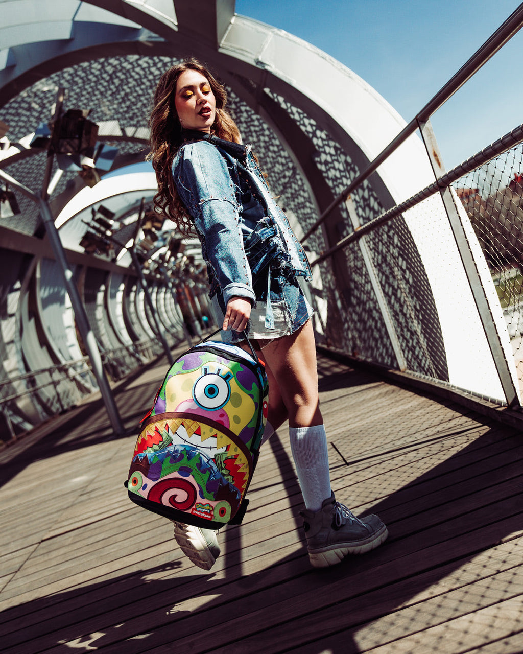 Limited Edition SPONGEBOB CUT & SEW BACKPACK DLXV