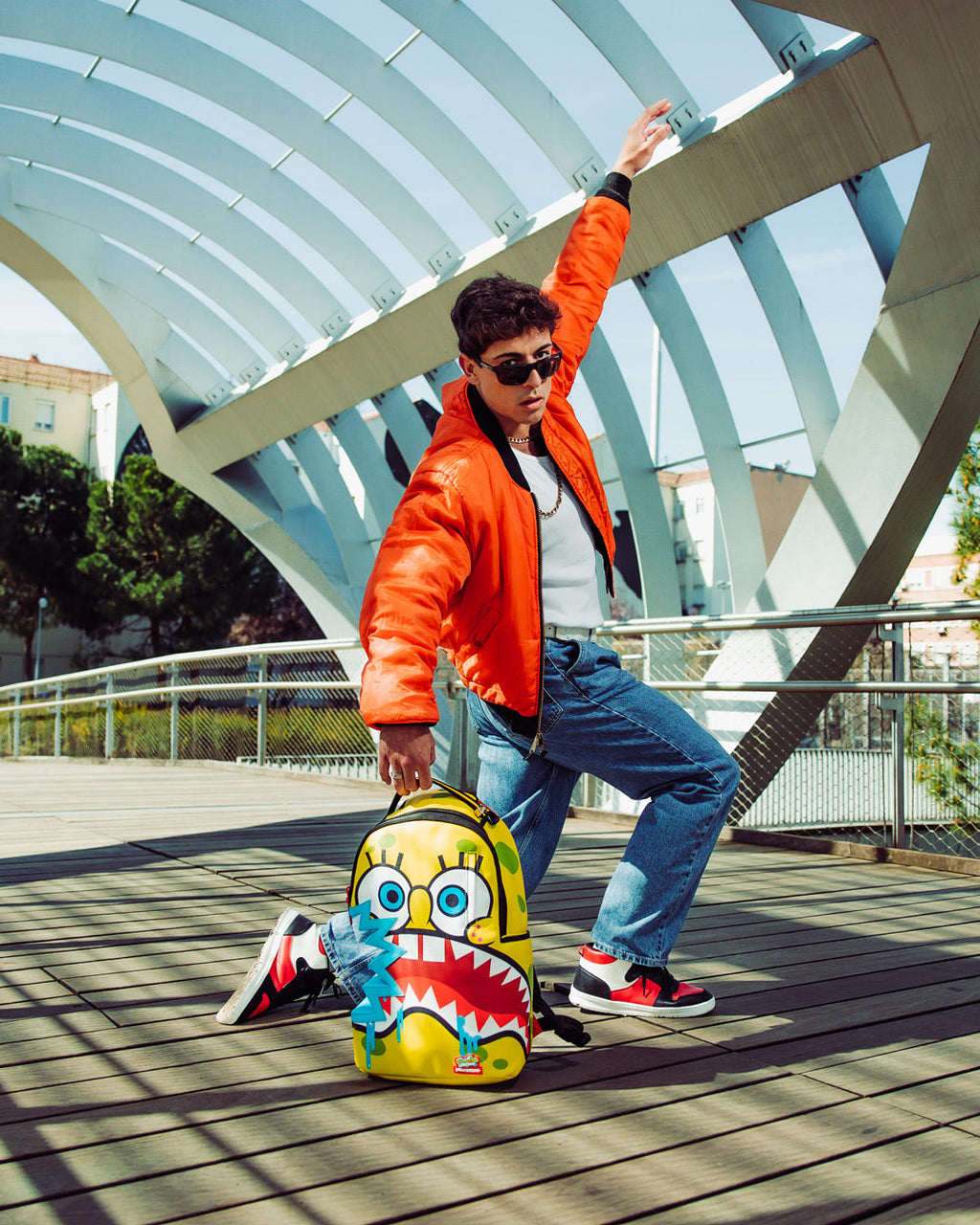 Limited Edition SPONGEBOB SHARKBITE BACKPACK DLXV