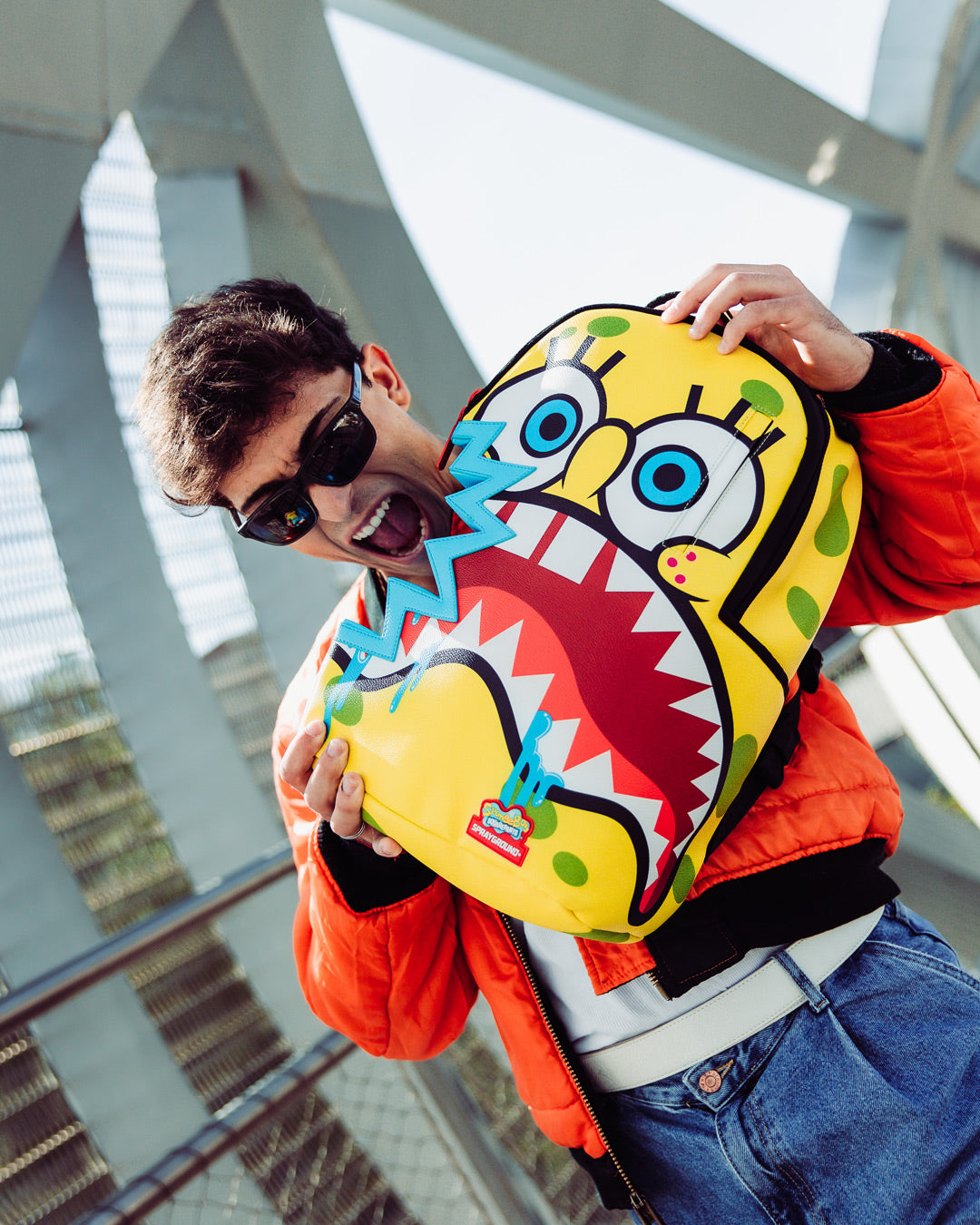 Limited Edition SPONGEBOB SHARKBITE BACKPACK DLXV