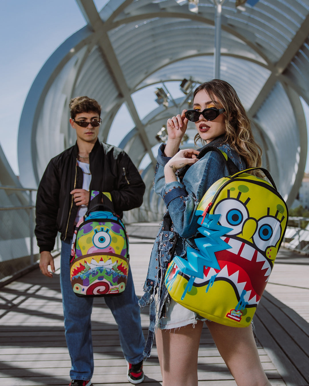 Limited Edition SPONGEBOB SHARKBITE BACKPACK DLXV