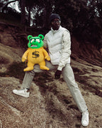Limited Edition GARFIELD MONEYBEAR SUIT TEDDYBEAR BACKPACK