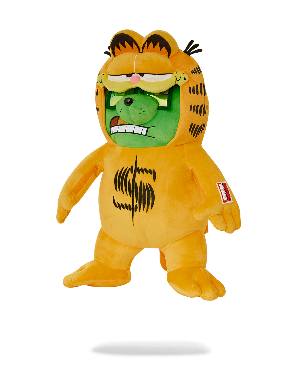 Limited Edition GARFIELD MONEYBEAR SUIT TEDDYBEAR BACKPACK