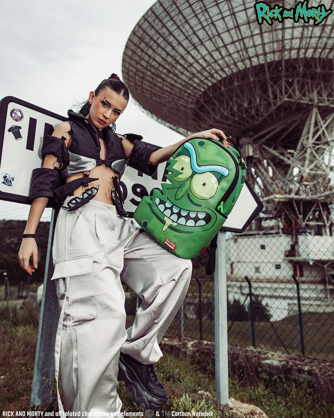 Limited Edition RICK & MORTY PICKLE SHARKBITE BACKPACK DLXV