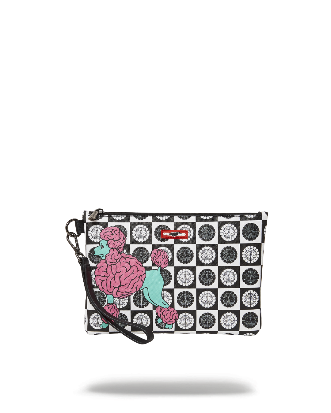Limited Edition POODLE CHECK RON ENGLISH COLLAB POUCHETTE