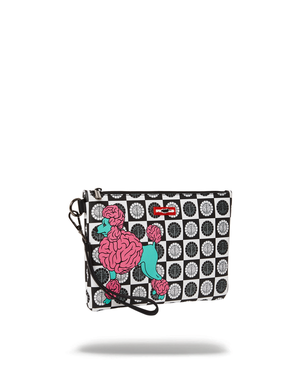 Limited Edition POODLE CHECK RON ENGLISH COLLAB POUCHETTE
