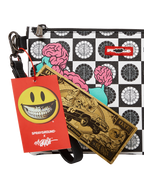 Limited Edition POODLE CHECK RON ENGLISH COLLAB POUCHETTE