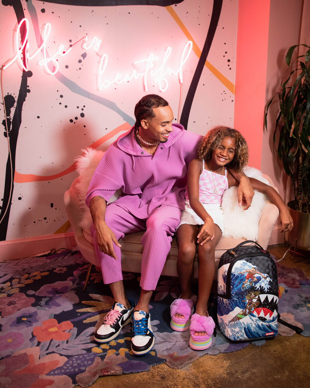 Limited Edition AMARI BAILEY & SISTER SURFRIDER COLLAB BACKPACK DLXV