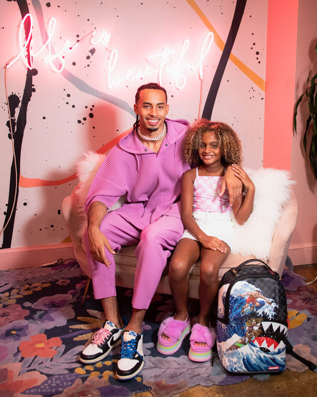 Limited Edition AMARI BAILEY & SISTER SURFRIDER COLLAB BACKPACK DLXV