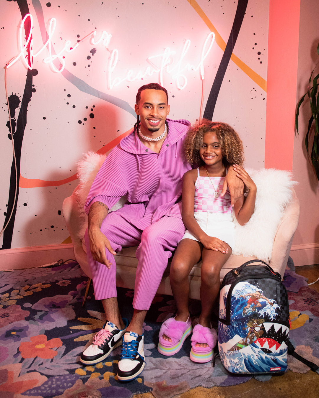 Limited Edition AMARI BAILEY & SISTER SURFRIDER COLLAB BACKPACK DLXV