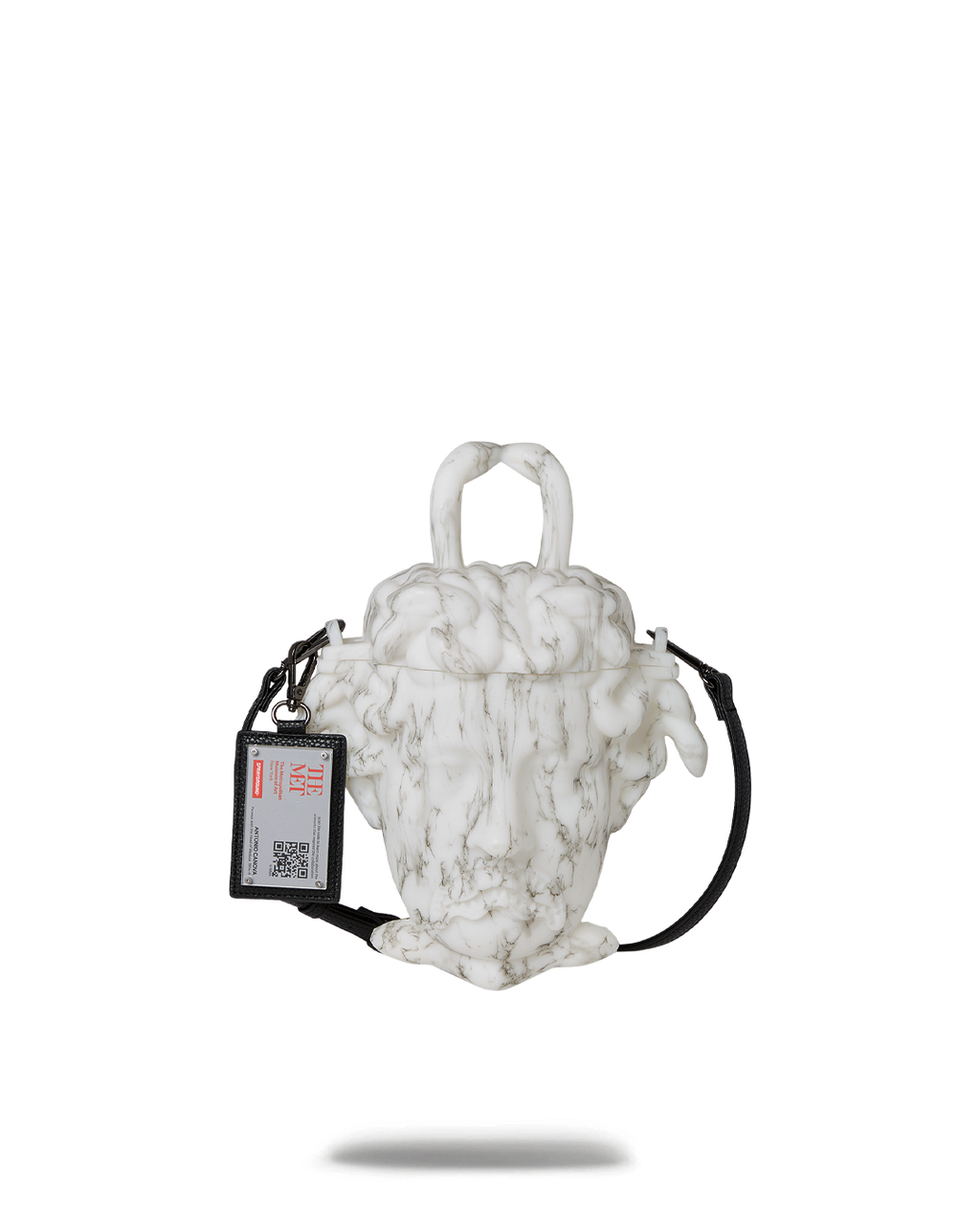 Limited Edition THE MET CANOVA MEDUSA HANDBAG MARBLE