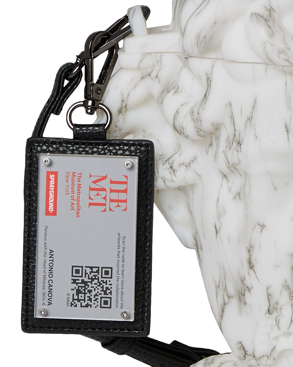 Limited Edition THE MET CANOVA MEDUSA HANDBAG MARBLE