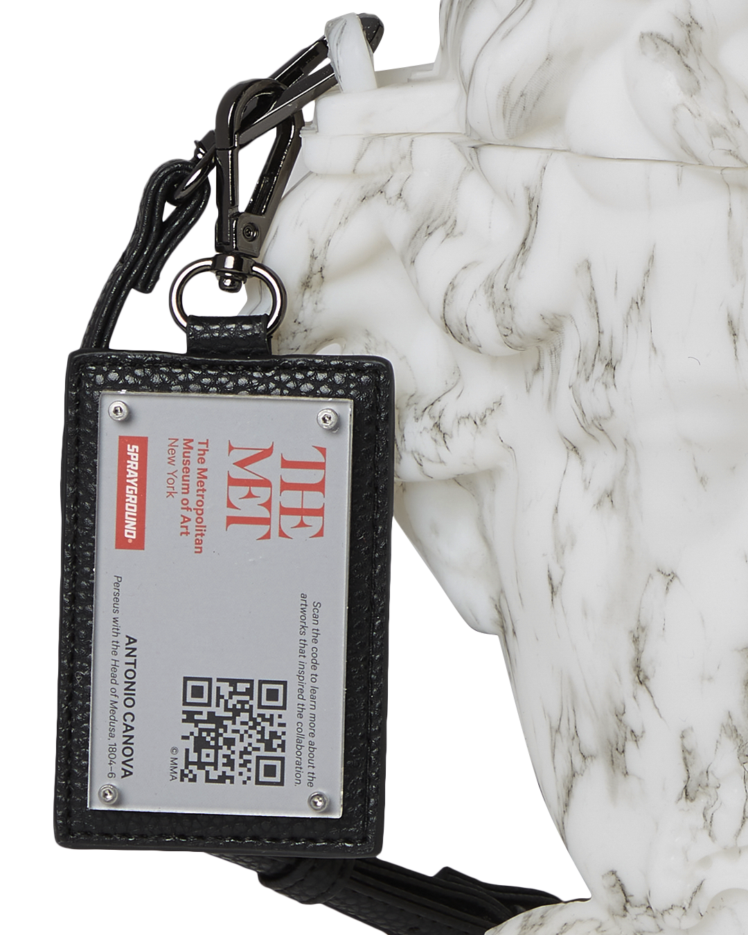 Limited Edition THE MET CANOVA MEDUSA HANDBAG MARBLE