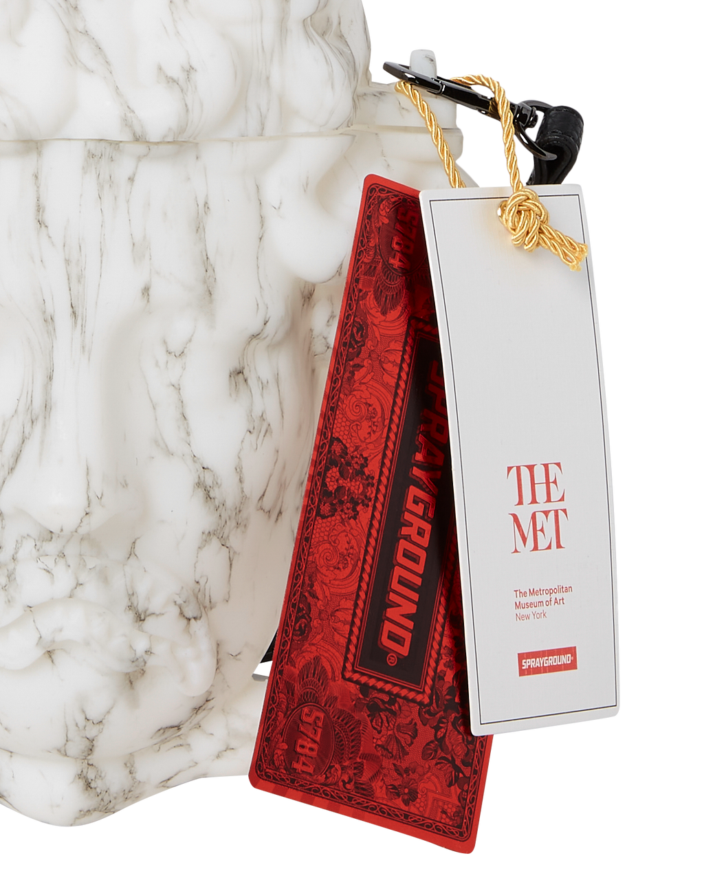 Limited Edition THE MET CANOVA MEDUSA HANDBAG MARBLE
