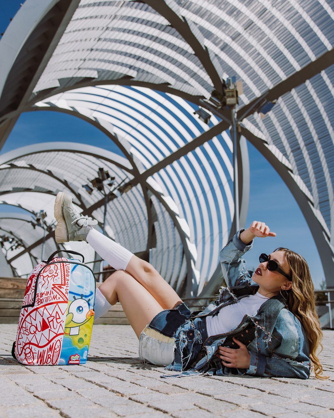 Limited Edition SPONGEBOB ALL MIXED UP BACKPACK