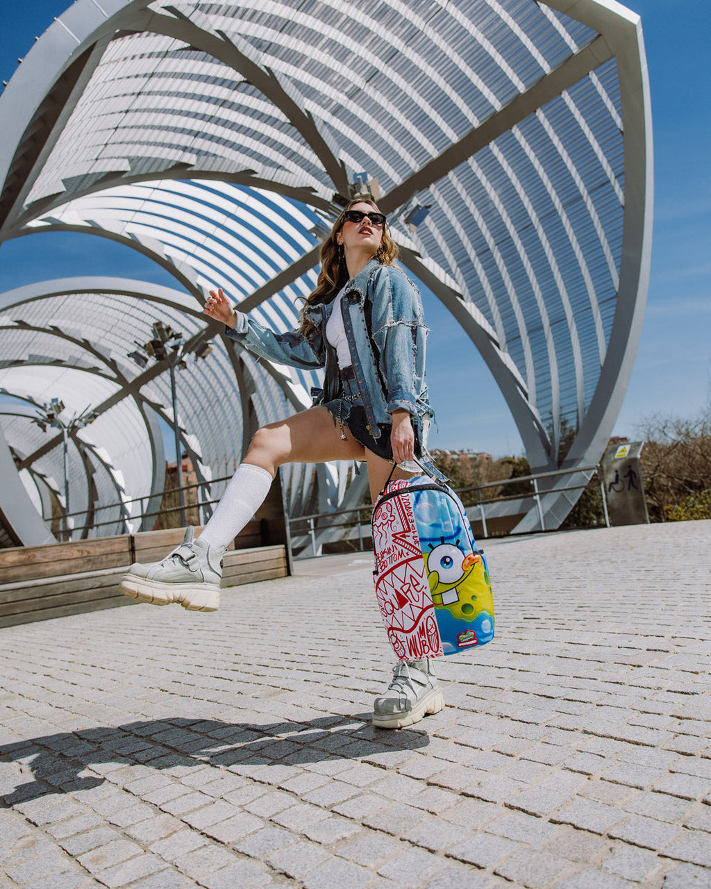 Limited Edition SPONGEBOB ALL MIXED UP BACKPACK