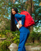 Limited Edition HEAVY METAL SHARK RED BACKPACK DLXV